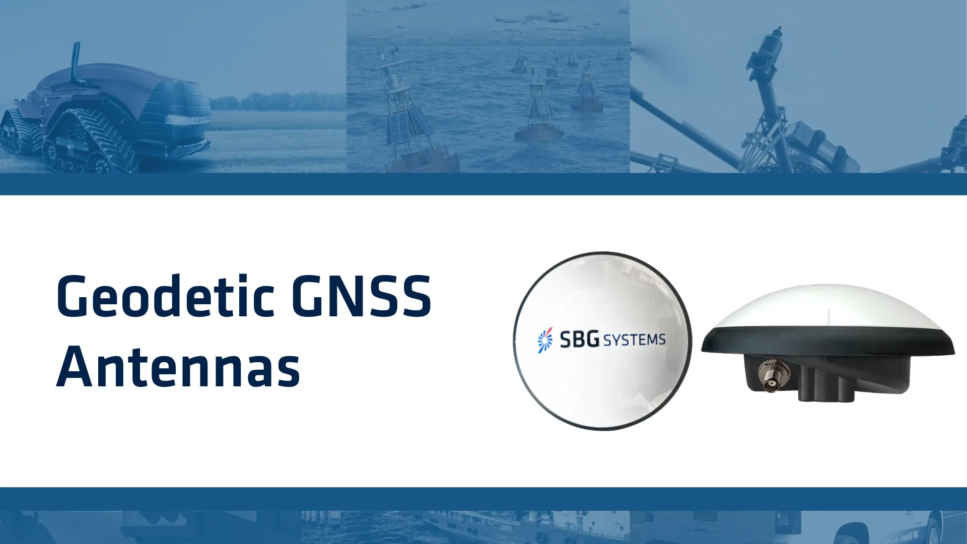 Geodetic GNSS Antennas Range
