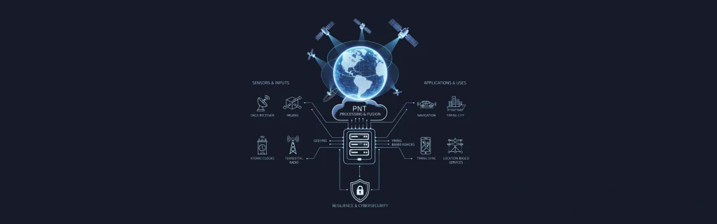 PNT - Positioning, Navigation, and Timing（測位、航法、および
