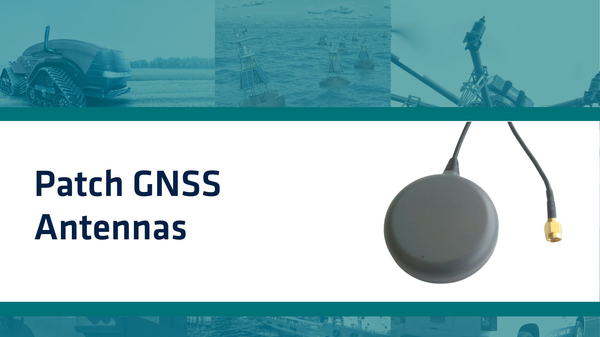 Patch GNSS Antennas Sbg Systems Range