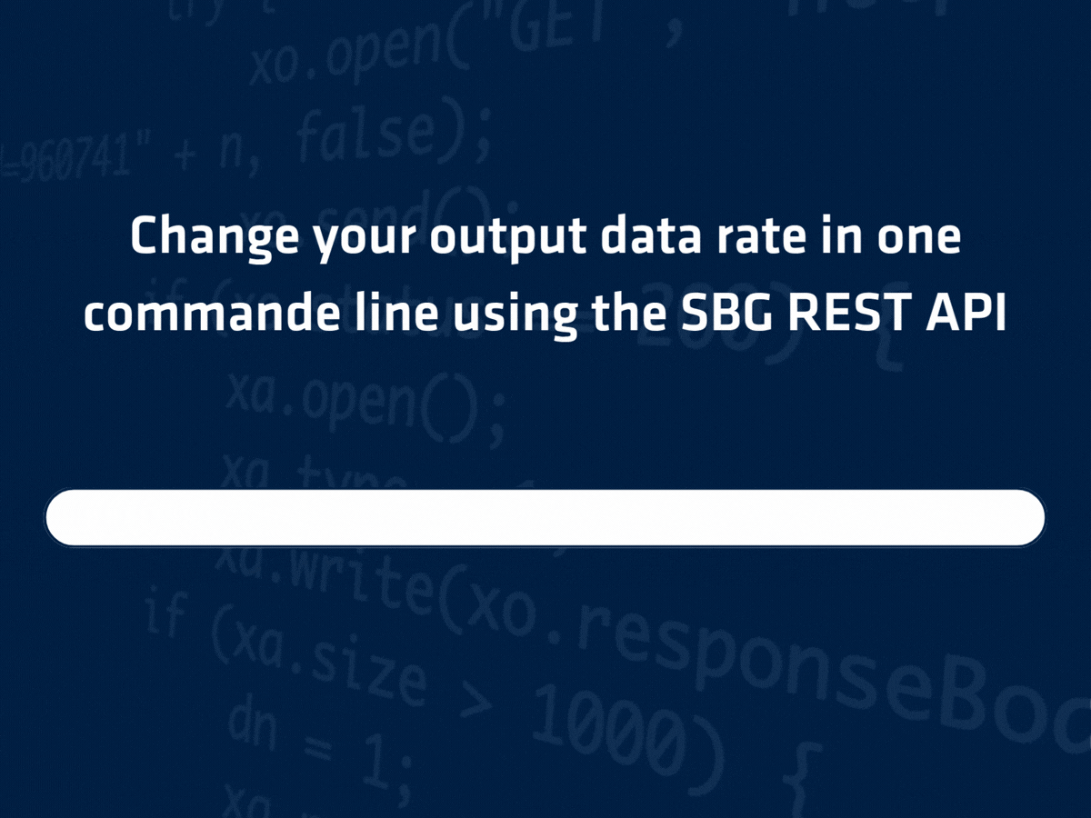 REST API Pulse 40 Output IMU Data