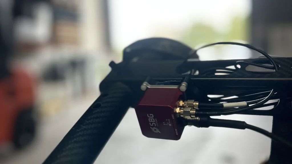 SBG Systems Ellipse com antena dupla GNSS INS