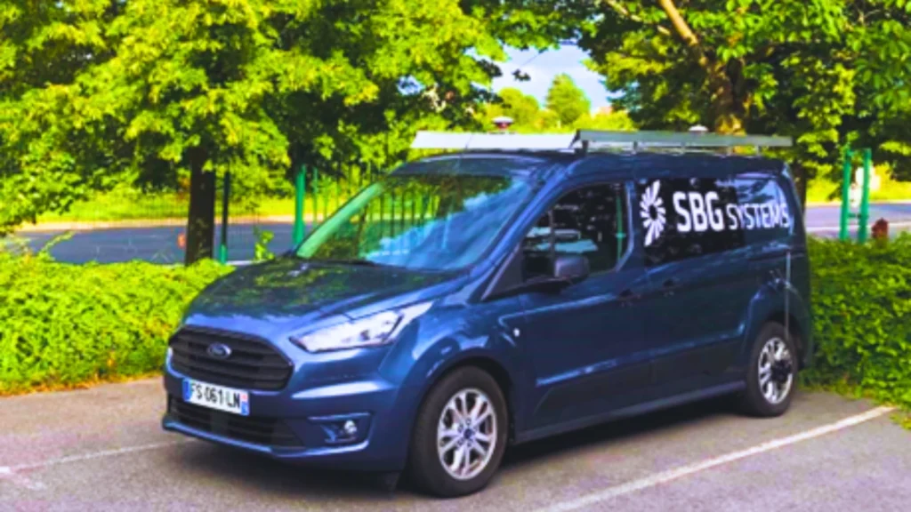 SBG Systems test vehicle