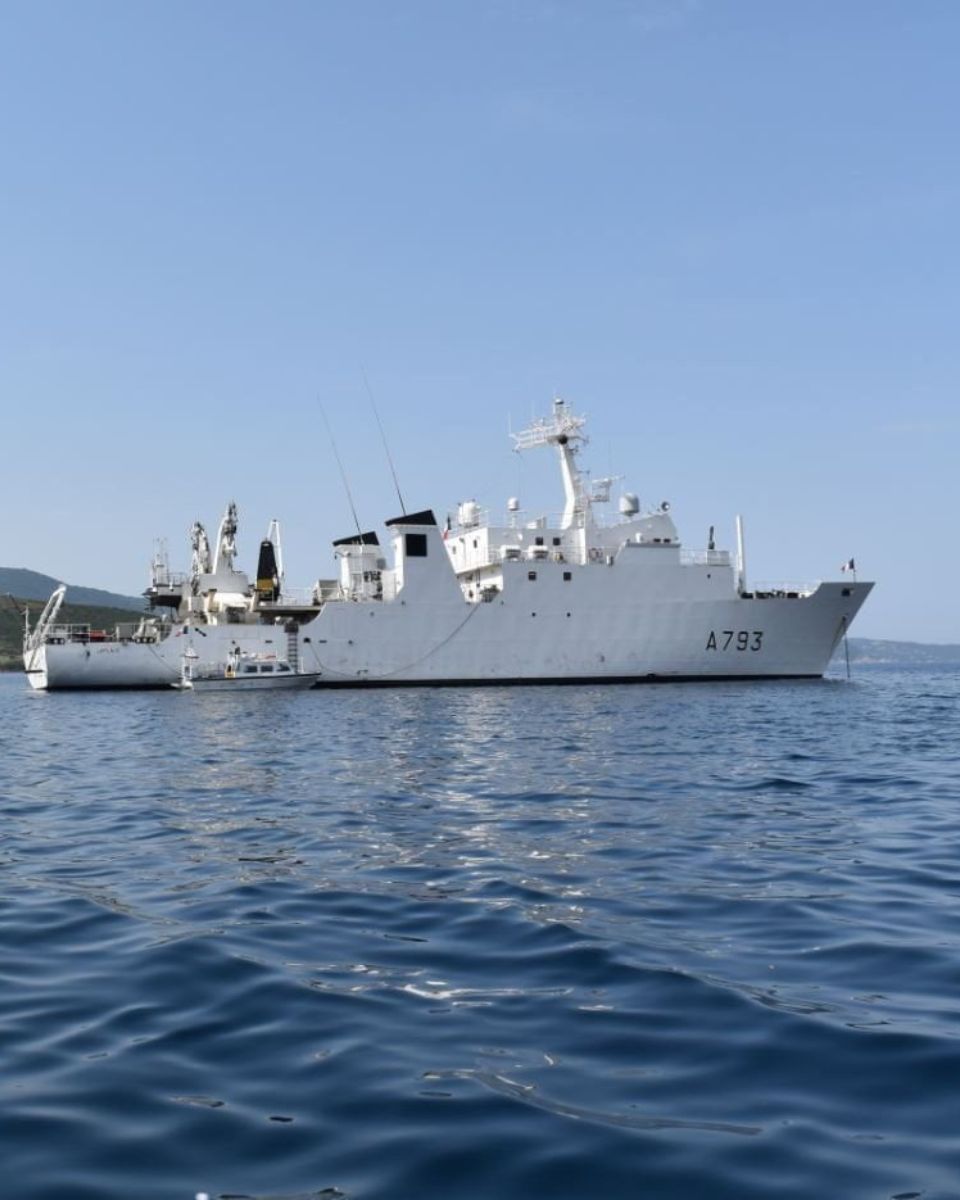 Shom Vessel With SBG INS