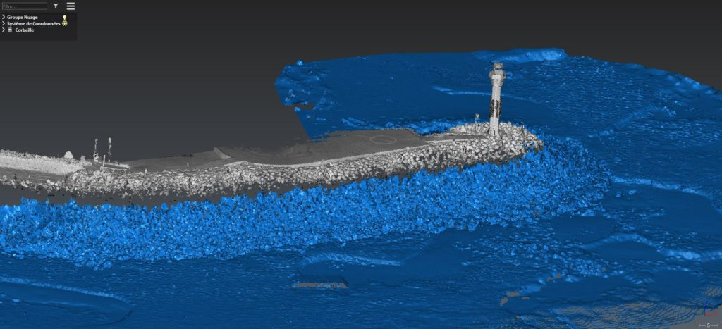 Bathymetric survey.