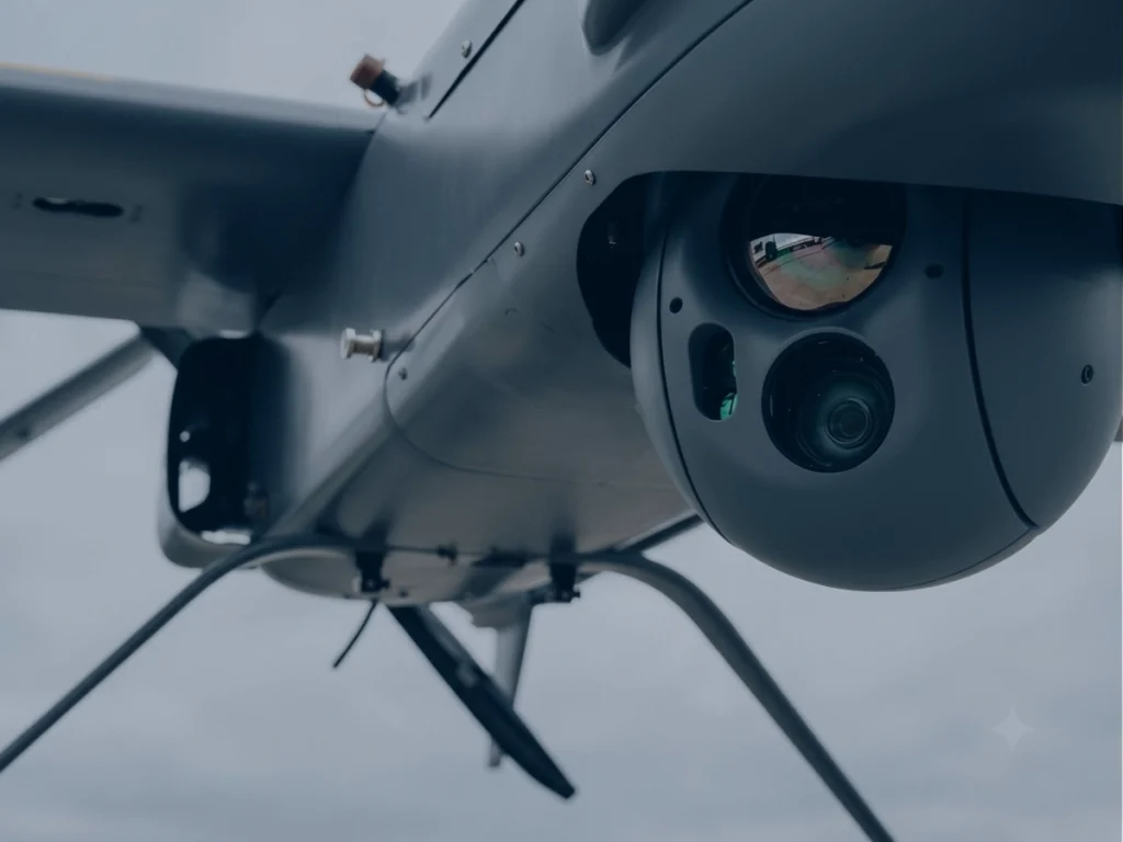 Stabilized EOIR Payload In A Helicopter